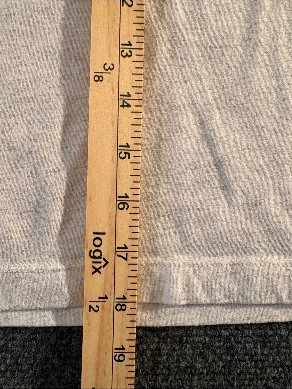 Converse All Star Youth XL 12-15 Gray Graphic T-Shirt
